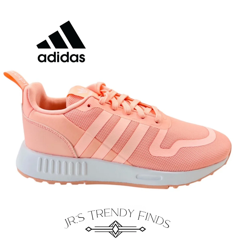 adidas Pink Sneakers Women’s ~8 (Youth 6.5) – Cute Casual Trainers – NEW - Picture 1 of 9